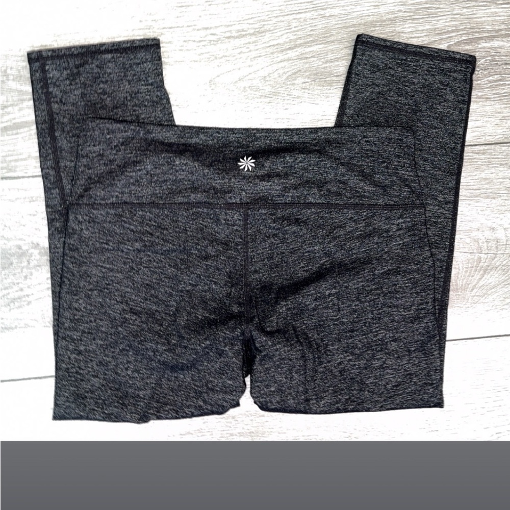 Athleta Size Small Women’s Cropped Leggings Heather Gray EUC